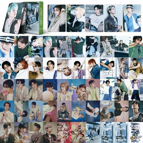55 Stück Kpop NCT Dream Dream Photocards NCT Neues Album Karten Mini-Fotokarten für Fans
