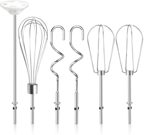 Handmixer-Aufsätze, Werkzeugbedarf, Mixer-Zubehör, Küchenzubehör und Aufsätze, Handmixer-Zubehör aus Edelstahl, Werkzeug geeignet zum Schlagen von Eiweiß, Eigelb und Butter