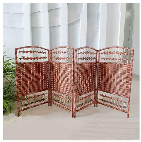 Raumteiler, Faltbare Sichtschutzwände Mit Doppelscharnier, Freistehend, Trennwände Und Trennwände, for Moderne Und Zeitgenössische Schlafzimmer, Home-Office(Color1,100x40cm)