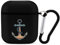 Boat Anchors Earphone Case Cover Compatible with AirPods 1&2 Shockproof Bluetooth Headset Case Black-style