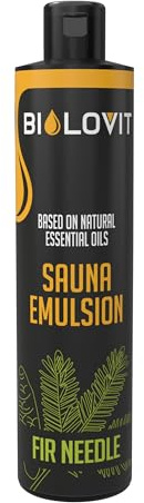 Bilovit Sauna Emulsion Fir 250ml – Natural Essential Oil Concentrate for Sauna & Aromatherapy