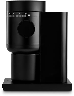 Fellow Opus 2 Conical Burr Grinder – Electric Coffee Grinder for Home Use, 48 mm Burrs, Stepless Grind Adjustment, Espresso to Cold Brew Range, Anti-Static, Auto Stop, Black