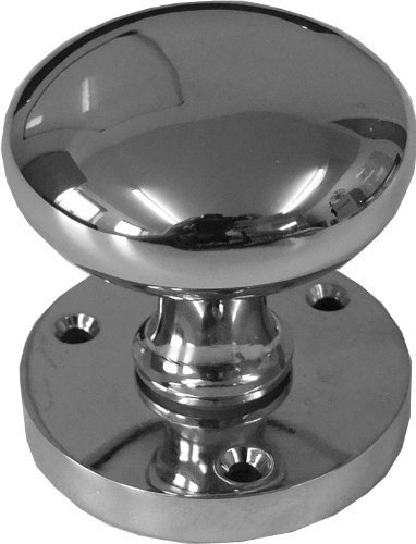 The House Nameplate Company Chrome Mortice Door Knobs Core Range - pair