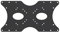 PureMounts ADAPT-B Plaque Adaptateur VESA universel pour l'Élargissement des Distances VESA, agrandit de VESA 50x50 jusqu'à 400x200, max. 30kg, noir