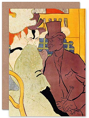 Wee Blue Coo Henri De Toulouse Lautrec Engländer Moulin Rouge Karte zum Hochzeitstag