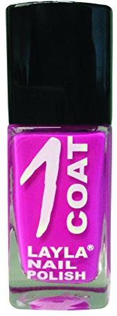 Layla Cosmetics 1 Coat Nagellack, break pink, 1er pack (1 x 0.017 L)