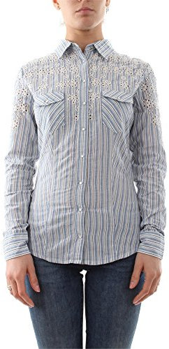 GUESS LS Rosa Shirt Camicia, SD01, S Donna