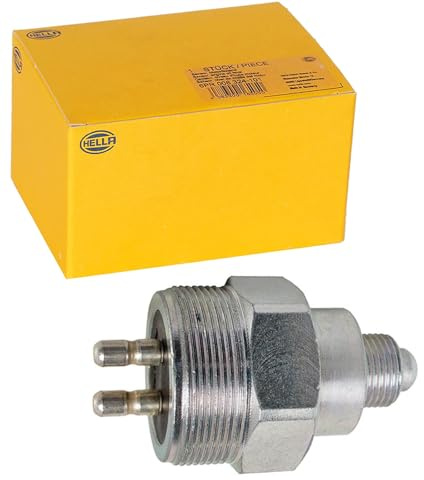 HELLA 6ZF 010 965-081 Switch, reverse light - 2-pin connector - Normally Open Contact - External Thread 1: 27mm - External Thread 2: 12mm - Thread Pitch 1: 1mm - Thread Pitch 2: 1mm