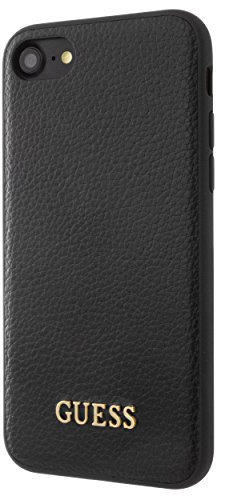 Guess GUHCP7IGLBK Iridescent Collection Hart Schutzhülle für Apple iPhone 8 7 6 6s schwarz