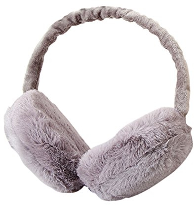 LUOEM Cache-oreilles d'Hiver Unisexe Anti Froid Cache-Oreilles En Peluche Chaud Pour Femme Homme (Gris)