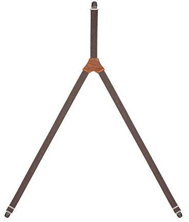 LLOYD Hosenträger Herrenhosenträger Braun 7813, Farbe:Braun, Länge Hosenträger:120 cm