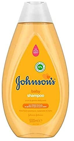 JOHNSON'S Baby Shampoo 500ml – Gentle and Mild for Delicate Skin and Everyday Use – pH Balanced for Delicate Skin