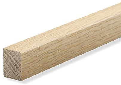 REESE | Vorsatzleiste Deck- Abschluss- Sockelleiste | Folie 20x15x2300mm | (Eiche LACKIERT)