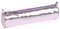 Clairefontaine 410106C Schlampermäppchen aus Leder Celeste Rund Ø5,5 x 22cm, 1 Stück, Rosa
