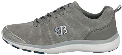 Brütting Dallas Herren Sneaker, Grau/ Marine, 45 EU