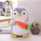 Nicole Knupfer Pinguin Stofftier Plüschtier, Pinguin Kuscheltier Tier Kissen Geschenk Für Kinder/Erwachsene (Pinguin mit Karotte,25 cm)