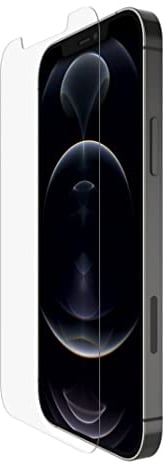 Belkin Protector de pantalla antimicrobiano UltraGlass para iPhone 12 Pro Max (protección total, reduce hasta en un 99 % el crecimiento bacteriano)