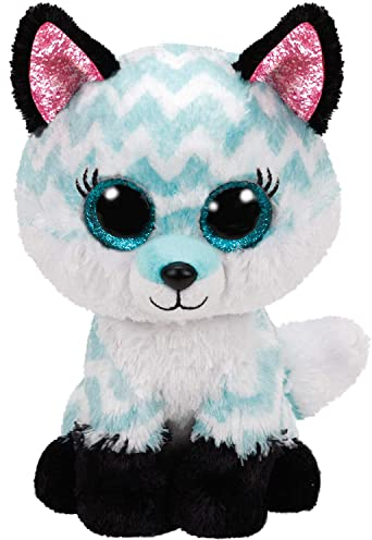 TY UK Ltd 2007528 Atlas Fox Beanie Boo Medium Plüschtier, Multicoloured, 24 cm