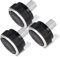 3X Für Nissan Qashqai Dualis J10 2006-2013 Klimaanlage AC Knopf Aluminiumlegierung Schalter Steuerknopf Hitze Autozubehör