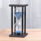 CCTSA Sablier sablier minuterie Artisanat Verre Décoration sablier 15 Minutes Sablier Minuterie Horloge Structure en Bois Sablier Minuterie Décoration de la Maison