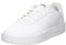 adidas Femme Court Platform Shoes Chaussures, Cloud White/Cloud White/Core Black, 40 EU
