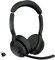 Jabra Evolve2 55 Auriculares Estéreo Inalámbricos con Tecnología Jabra Air Comfort, Micrófonos con Cancelación de Ruido y ANC, para Plataformas UC como Zoom y Google Meet, Negro