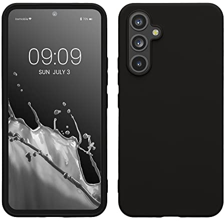 kwmobile Custodia Compatibile con Samsung Galaxy A54 5G Cover - Back Case per Smartphone in Silicone TPU - Protezione Gommata - nero