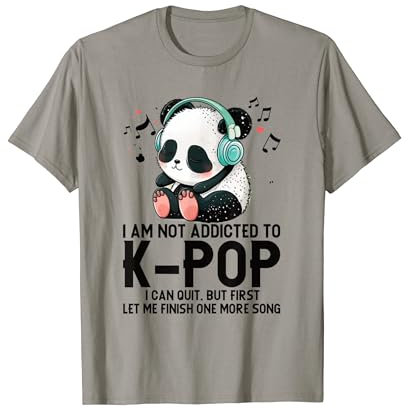 K-Pop Amante Panda Kpop Merch K-pop Merchandise Maglietta