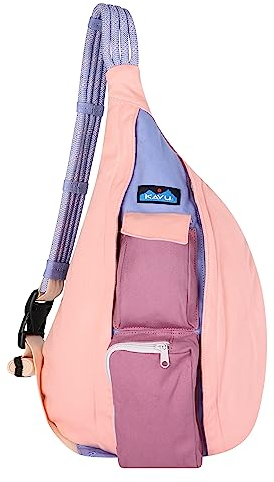 KAVU Original Rope Bag Sling Pack mit verstellbarem Seil-Schultergurt - Fruit Frenzy