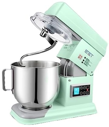 Electric Stand Mixer for Baking with 7L Stainless Steel Mixing Bowl Food Mixer 11 Speed Settings LED Display Digital Touch with Dough Hook, Whisk and Beater for Kitchen Baking Cake, Salad, Cream 550W