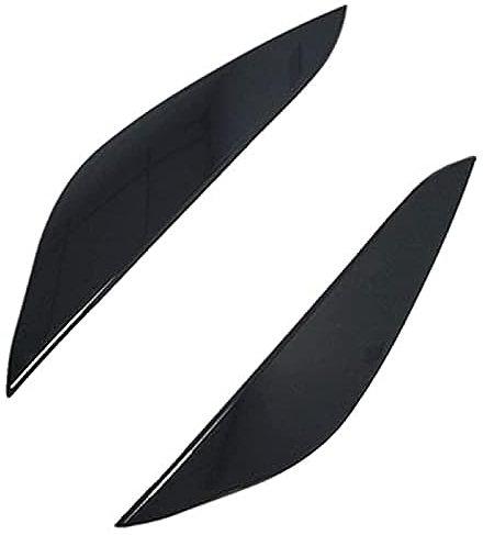 RUHANE Scheinwerfer Augenbraue Für Modell 3 2017 2018 2019 Carbon Fiber Auto Scheinwerfer Augenbraue Abdeckung Lampe Deckel Scheinwerfer Aufkleber Braue Frontscheinwerfer Augenbraue