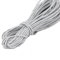 Yurosiay Gummikordel 10m×2.5mm Elastische Kordel Bunt Gummiband Rund Elastisch Schnur Gummischnur zum Nähen Elastischer Faden für Kleidung Haushalt Basteln Schaukeln Schnürsenkel Weiße 2#