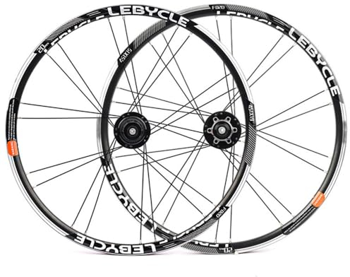 LSRRYD Faltrad Laufradsatz 20 Zoll BMX Laufrad Satz 406 Aluminium Legierung Räder Scheibenbremse QR Abgedichtete Kugellager Naben 7 8 9 10 11 Gang Kassette