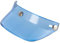 Okiyakusama Visiera per Casco Visiera Coprivisiera Visiera Parasole Protezione per Visiera per Casco a 3 Scatti per Caschi con Parti a 3 Pulsanti, Blu