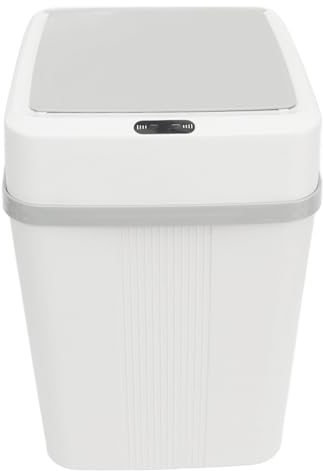 ANKROYU Poubelle intelligente 10 l avec détection de mouvement, ouverture et fermeture automatiques, poubelles automatiques sans contact, poubelle électrique pour cuisine