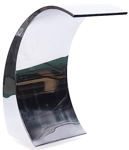 Fontaine de piscine en acier inoxydable - Douche cascade - 30 x 60 cm