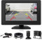 Inefala 4,3 Pollici Telecamera Posteriore con Monitor Schermo IPS, Telecamera AHD Visione Notturna Impermeabile IP68 Backup Telecamera Per Retromarcia Wireless 12V per Auto