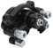 Pinza de Freno de Disco Delantero y Pastillas Conjunto de Pinza de Freno de Rendimiento Estable para 33 43 47 49 Moto ATV Gas Scooter Kids Dirt Pocket Bike (BLACK)