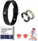 Copper Mag Prostate Therapy Ring, 2 Stücke Pure Copper Magnetic Therapy Rings, Magnetisches Kupfer-Prostata-Band, 1 Stücke Prostata-Armband，Improves Circulation(Schwarzgold, Weißgold, Schwarz)