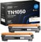 Timink 2er-Pack TN1050 TN-1050 Kompatible für Brother TN1050 Toner Kompatible für HL-1210W DCP-1612W MFC-1910W DCP-1610W HL-1212W HL-1110 DCP-1510 DCP-1512 DCP-1610 MFC-1810 (2 schwarz)