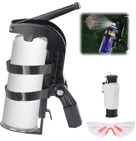 Adapter für Wespenspray Verlängerung, Sprühdosenhalter, Spraydosenhalter | Sprühstange Adapter für Draußen, Spraydosenverlängerungen zur Spritzlackierung, praktische Hilfe bei Fensterreinigung