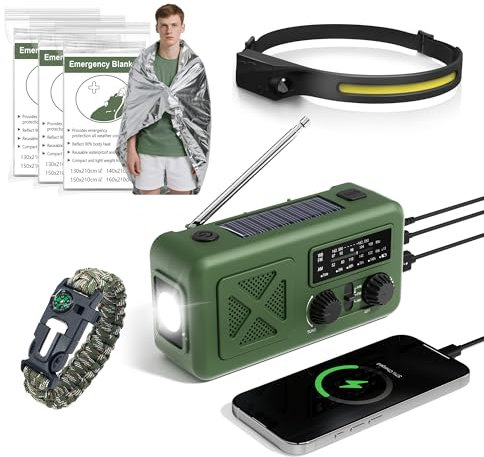 Vokida Emergency Radio Kit - Green