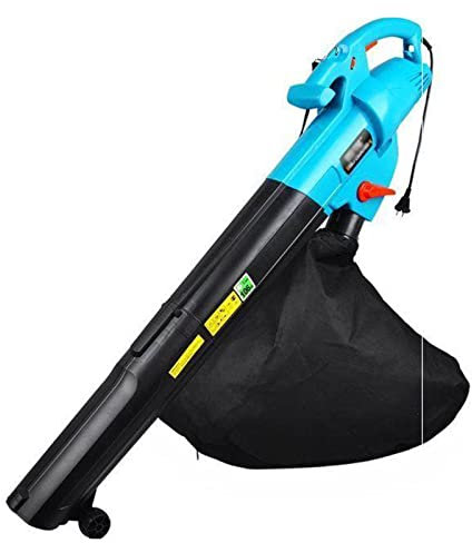 Aspirapolvere elettrico 2 in 1 Collettore di polveri/ventilatore Macchina for raccolta foglie da giardino Trituratore Soffiatore 3000W per Lavorare