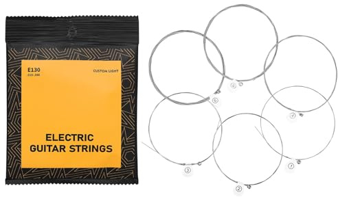 6Pcs 10-46 6 corde corde chitarra elettrica chitarra alto tenore di carbonio acciaio stringa per principianti artisti