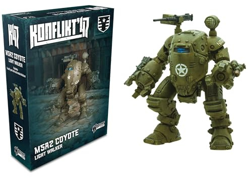 Warlord Games M5A2 Coyote Light Walker - United States Miniature for Konflikt 47 Highly Detailed 28mm Scale Miniature