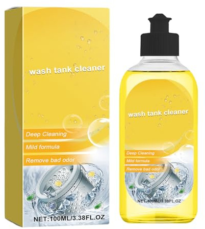 Washing Machine Waschmaschinenreiniger Flüssig,Waschmaschine Hygiene Reiniger Waschmaschinen Reiniger &Entkalker Maschinenreiniger Für Eine Hygienische Waschmaschine