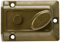 ERA 133-81 60mm Traditional Nightlatch - Green Body