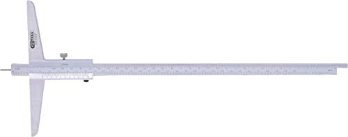 KS Tools 300.0554 Tiefenmessschieber mit Messstift, 0-300mm