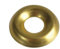 ForgeFix Screw Cup Washers | No. 6's | Solid Brass, Polished | Bag 200