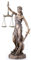 Veronese Design Cold Cast Bronze Cardinal Virtues Our Lady of Justice Statue Figurine, 11 3/4 Inch by Studio Collection by